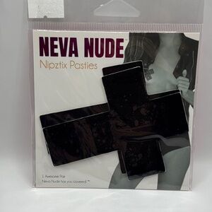 Neva Nude Black Nipztix Pasties